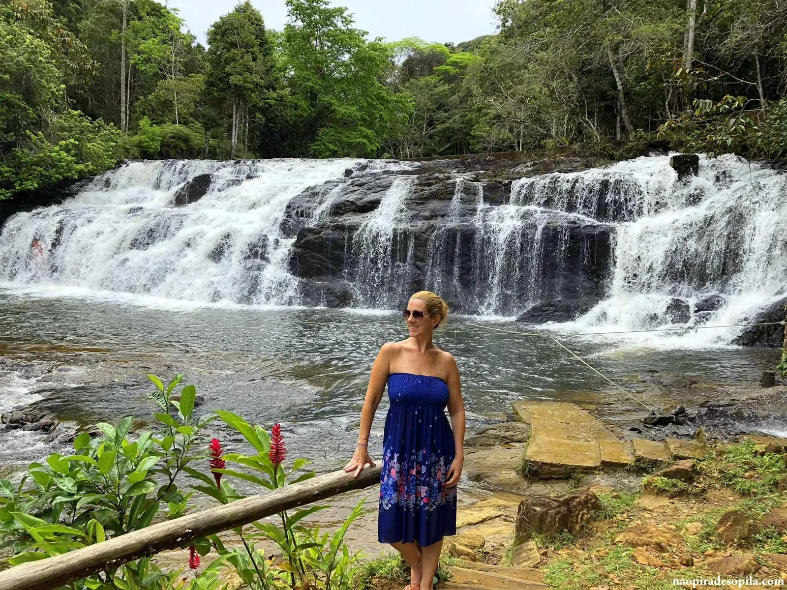 Itacaré — cachoeira em área de Mata Atlântica